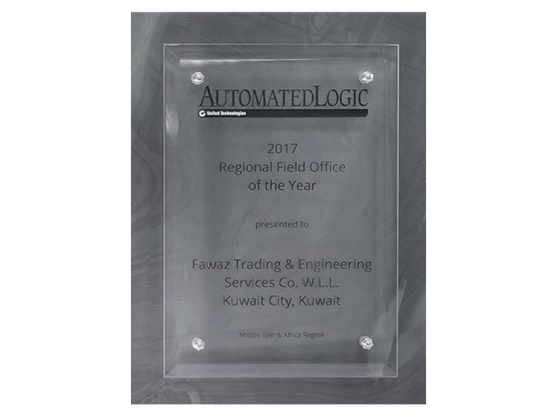 AutomatedLogic Regional office of the year