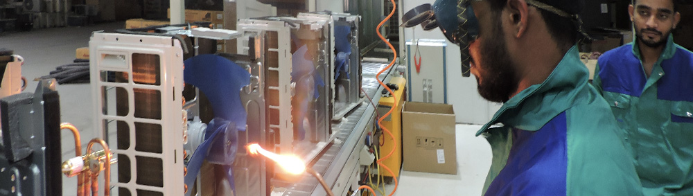 ورشة إدارة المرافق (HVAC والصيانة)