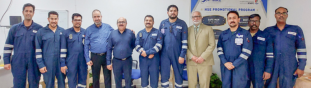 FAWAZ-KNPC Annual HSE Program / Four Million Safe Man Hours Achievement