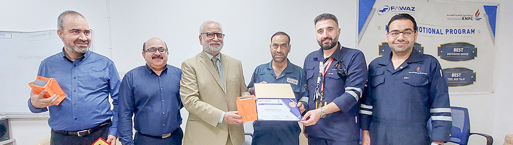 FAWAZ-KNPC Annual HSE Program / Four Million Safe Man Hours Achievement