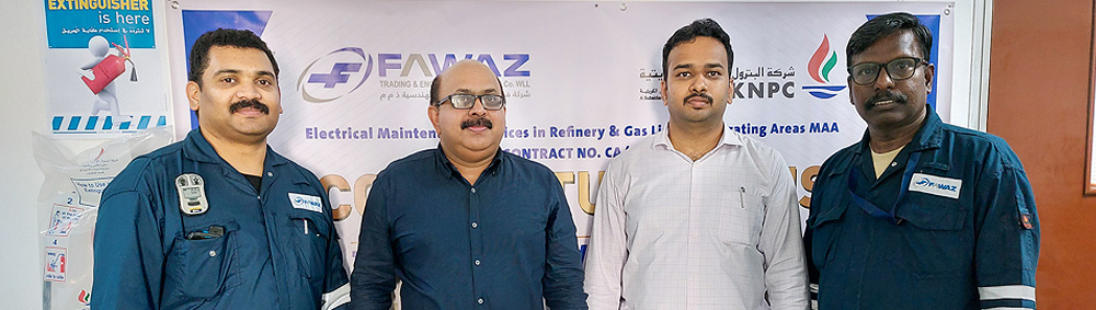 FAWAZ-KNPC Annual HSE Program / Four Million Safe Man Hours Achievement