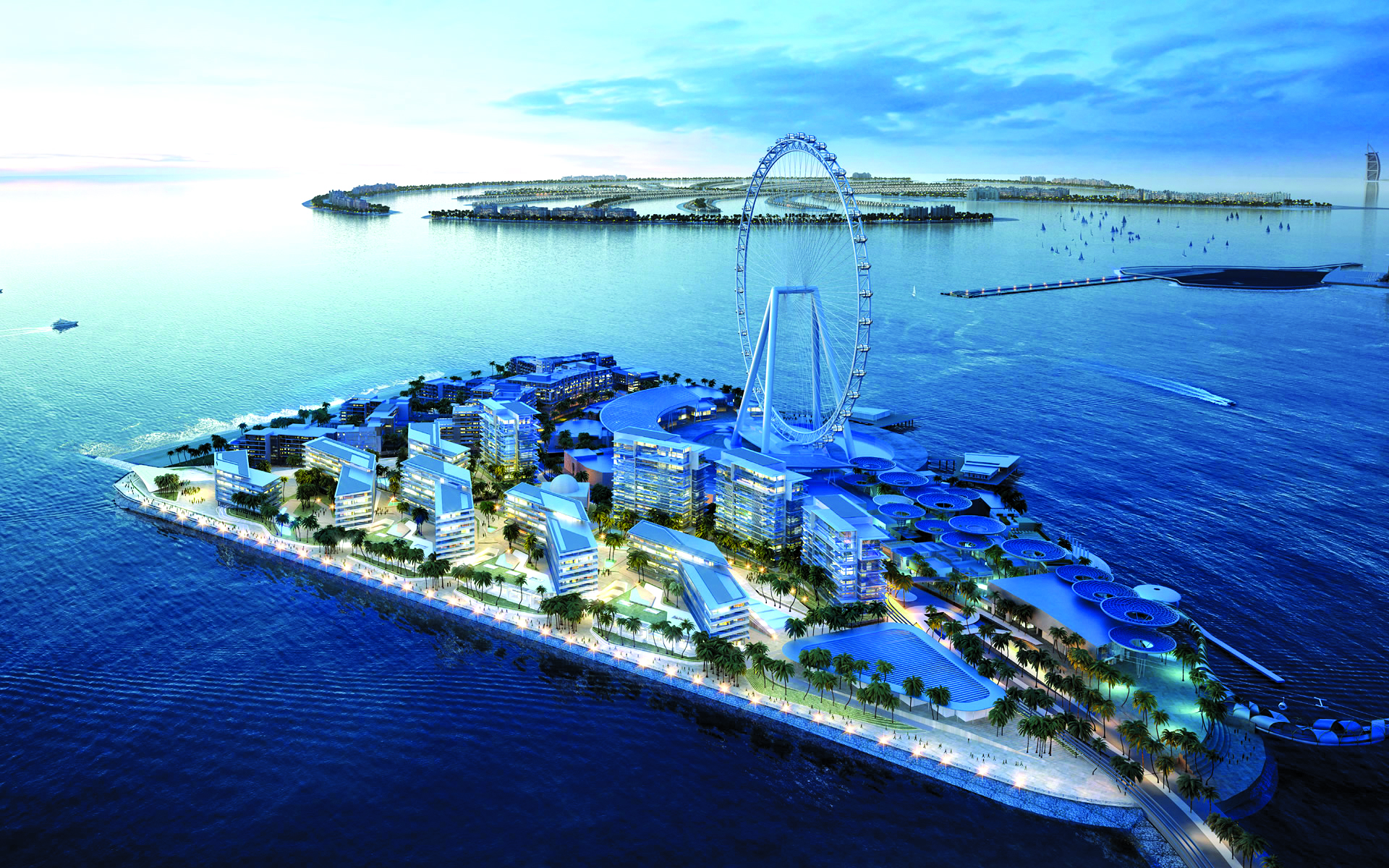 Bluewater Island District Cooling